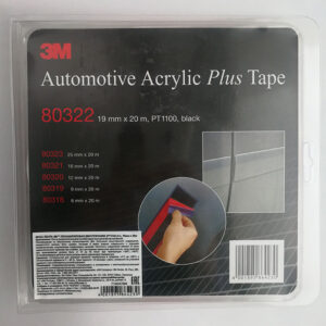 3m 80322 19 мм*20м Пеноакриловая Двухсторонняя Лента