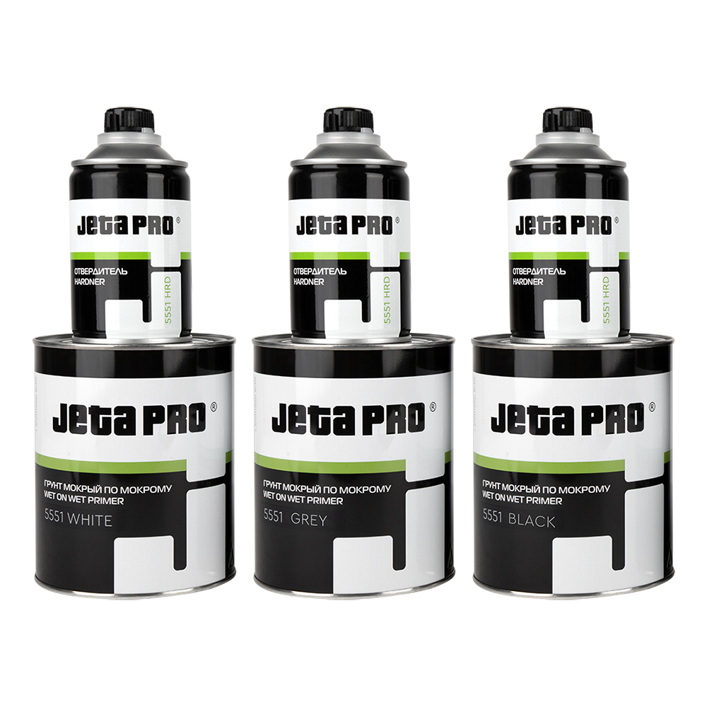 Грунт 3:1 Мокрый По Мокрому Jetapro 5551 Черный
