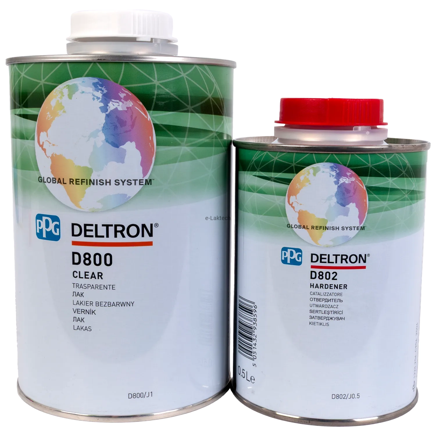 Ppg Комплект Лакаd800(1 л)+D802(0.5 л)