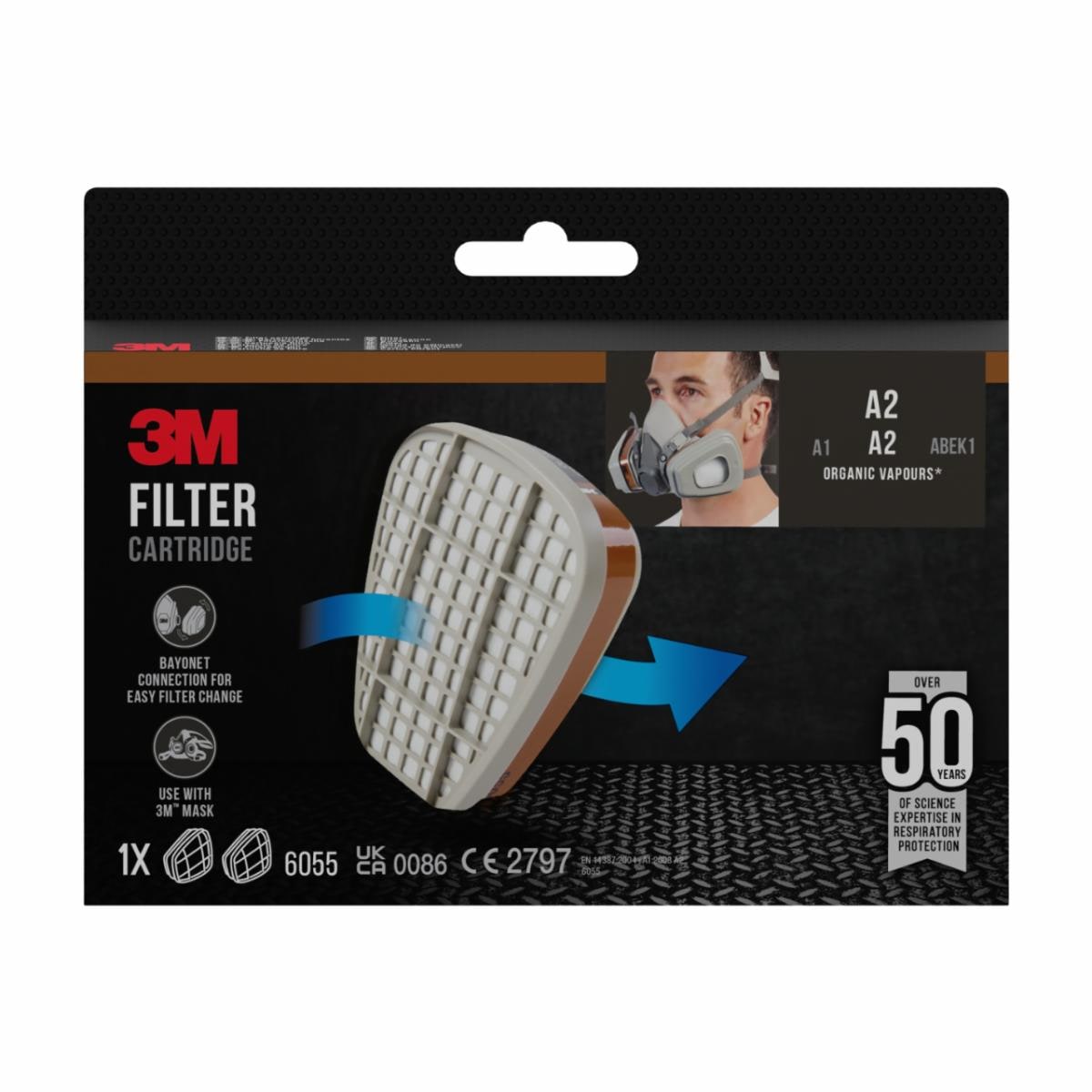 3M Угольный Фильтр 6055